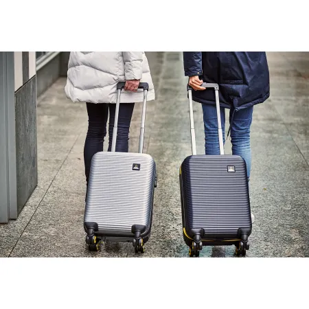 Mała walizka National Geographic Abroad granatowa 30l